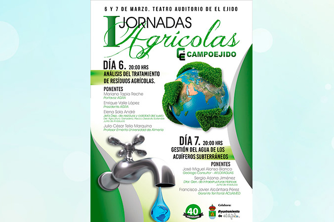 Participamos en las I Jornadas Agrícolas ‘Campoejido’